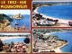 Le Fort et la plage du Trez-Hir dans l'anse de Bertheaume (carte postale).