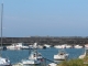 port de Moguériec à marée haute  , face à l'hotel restaurant la Marine 