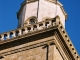 Photo suivante de Billiers Gros plan sur le clocher de l'église de Billiers
