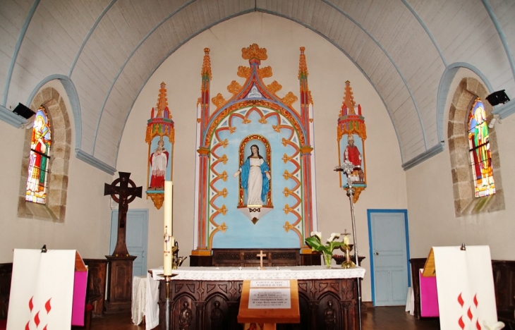  église Saint-Aubin - Brandivy