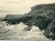 La mer sauvage (carte postale de 1910)