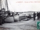 Barques de Pêche à marée basse, vers 1909 (carte postale ancienne).