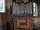 L'orgue de l'église Saint-Méliau.
