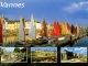 Le Port,les vieilles maisons et le Château, carte postale 2000.