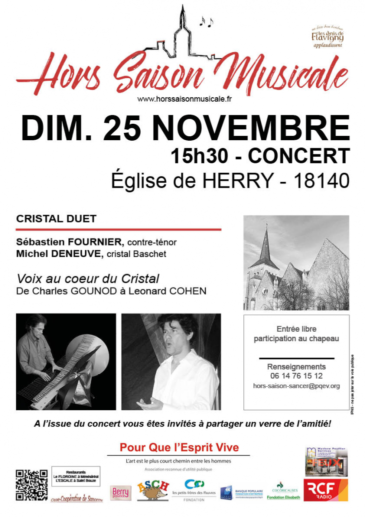 Concert Hors Saison Musicale à Herry