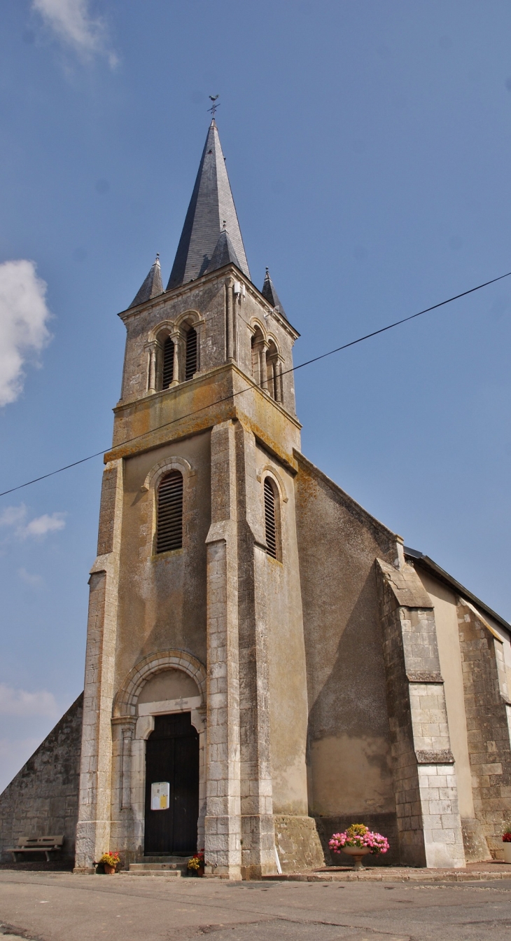 ::église St Julien - Jussy-le-Chaudrier