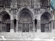 Cathédrale, portail sud. vers 1905 (carte postale ancienne).