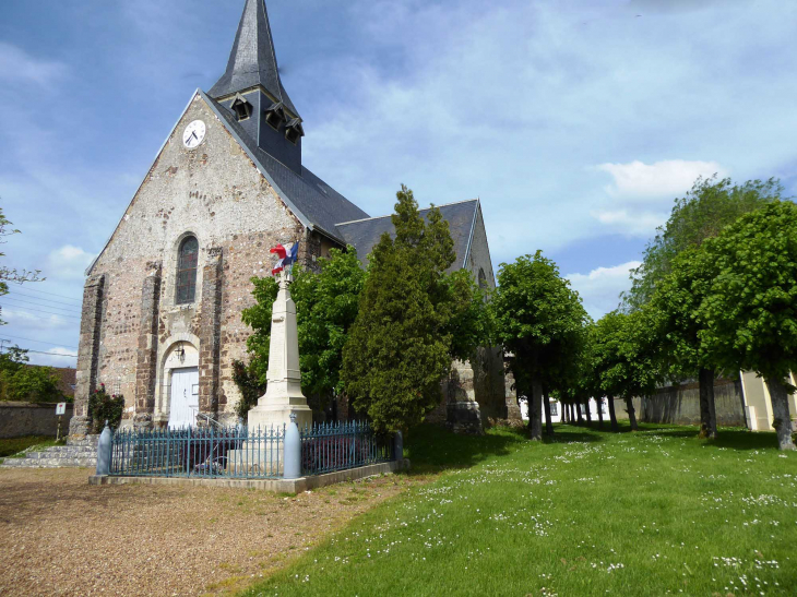 L'église - Clévilliers