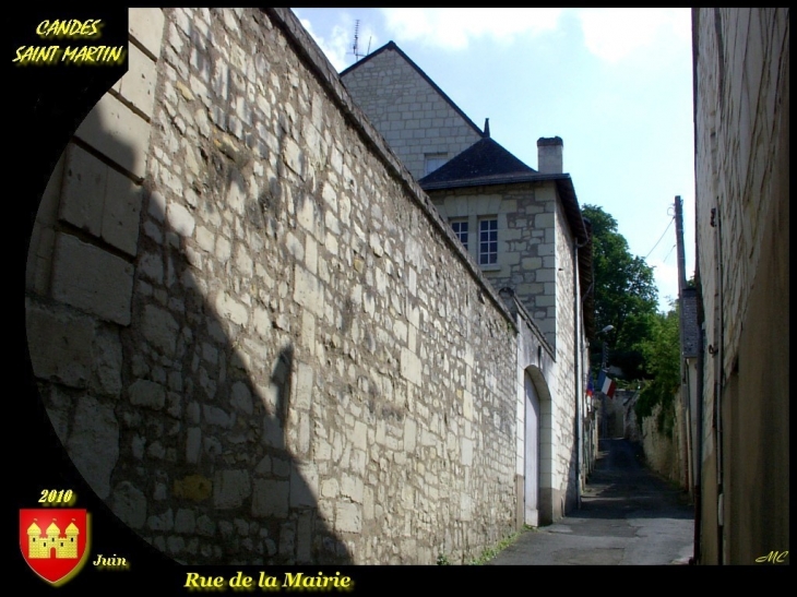 Rue de la Mairie - Candes-Saint-Martin