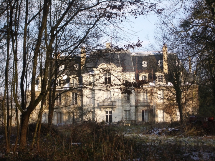 Château vu des bois - La Ferrière