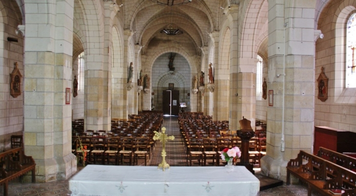<église Saint-Gervais Saint-Protais - Manthelan