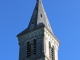 Le clocher de l'église Saint Christophe.