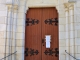 Le portail de l'églie saint Christophe.