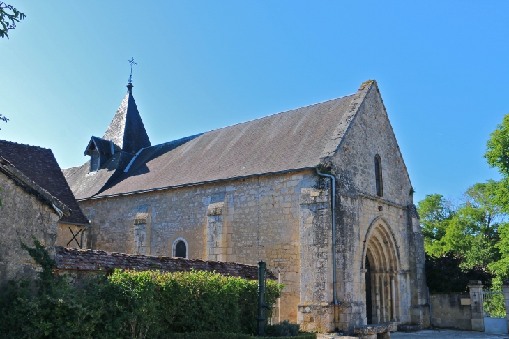 L'église Saint Georges du XIIe siècle. - Ciron