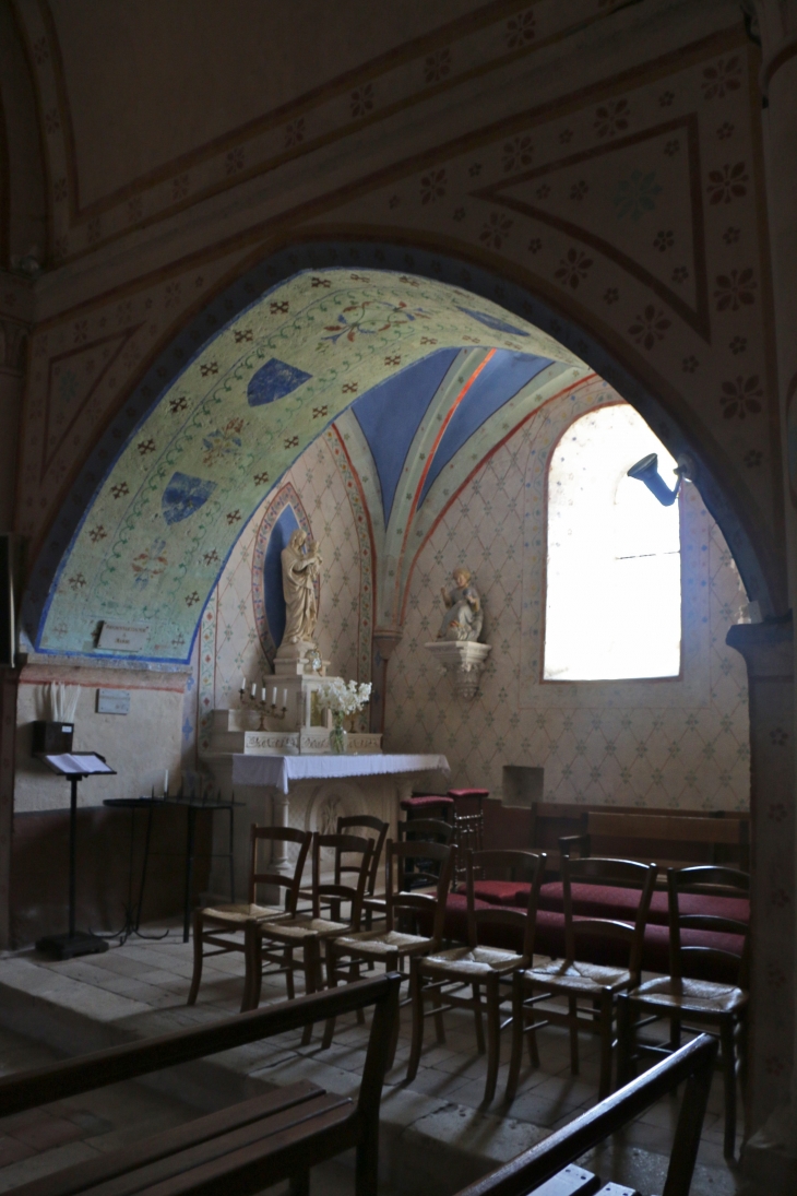 Chapelle dans l'église Saint Ambroix - Douadic