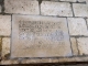 Photo suivante de Fontgombault Plaque dans le sol de l'église Abbatiale