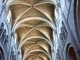 Eglise Abbatiale : le plafond de la nef.