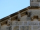 Eglise Notre Dame : modillons de la façade occidentale.
