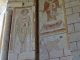 Abbatiale Saint Pierre : peinture murale romane du choeur.