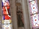 Photo suivante de Palluau-sur-Indre Eglise Saint Sulpice : Statue polychrome du moyen age. Dans le choeur.