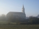 Eglise dans la brume