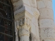 Eglise Saint Genou (ancienne abbatiale). détail chapiteau de l'abside.