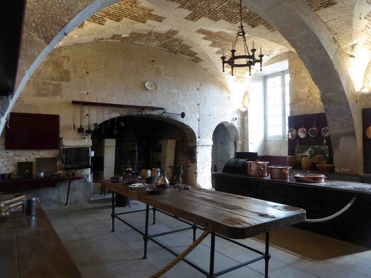 Le château de Talleyrand : la cuisine - Valençay