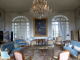 le château de Talleyrand : le salon bleu