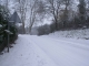 La neige, avenue Vernat