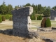 Thésée Ruines gallo-romaines des Mazelles.