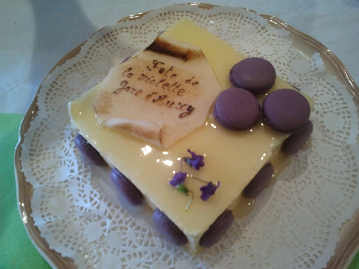 L'Auxois pâtisserie de la commune d'Auxy parfumée à la violette