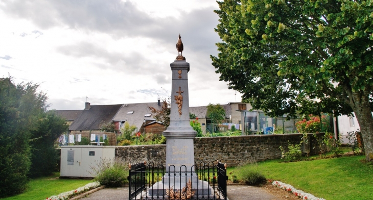 Monument aux Morts - Bosseval-et-Briancourt