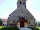 l'entrée de l'église