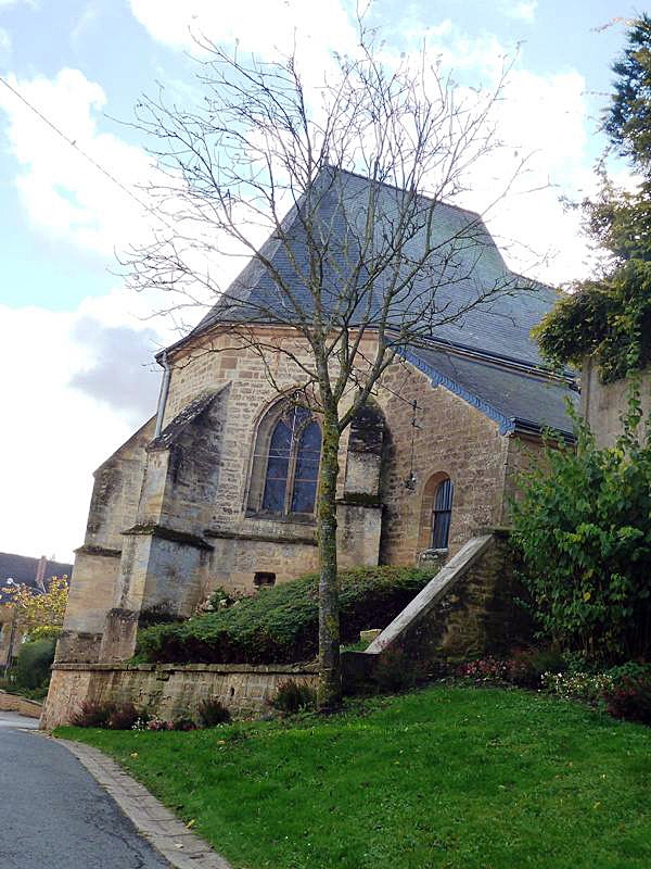 Derrière l'église - Évigny
