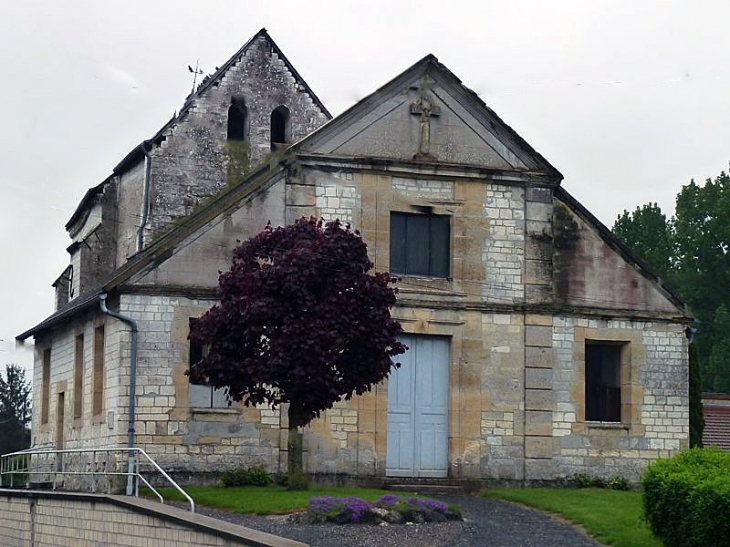 L'église - Houdilcourt