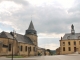 -église Saint-Martin et la Mairie