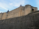 le château fort : la façade Ouest