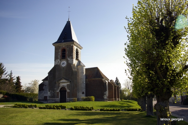 église - Laines-aux-Bois