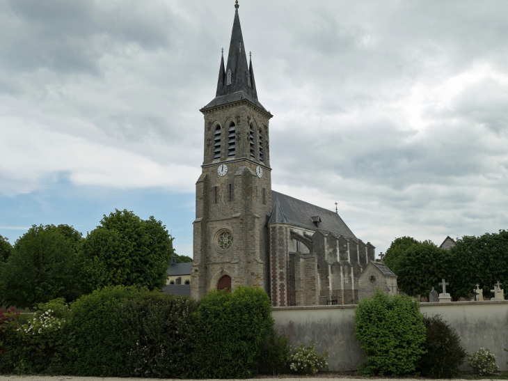 L'église - Mesnil-Saint-Loup
