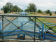 Ecluse sur le canal de la Marne à la Saône