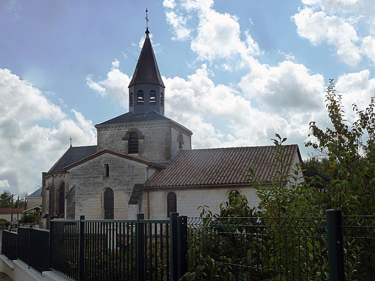 L'église - Aulnay-l'Aître