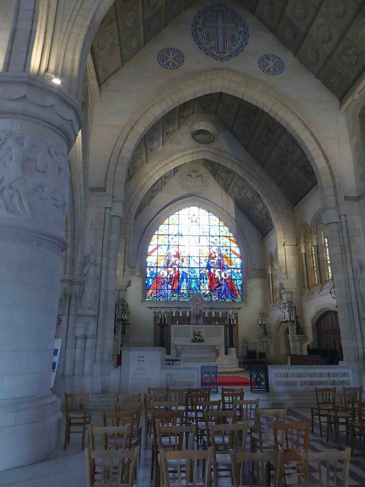 Le mémorial des batailles de la Marne : chapelle supérieure - Dormans