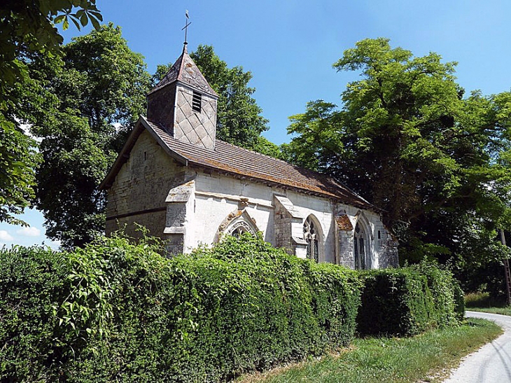 L'ancienne église d'Hancourt - Margerie-Hancourt