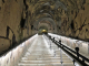 cave de champagne Pommery : le grand escalier de 116 marches