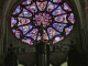 la cathédrale : la rosace du transept Nord