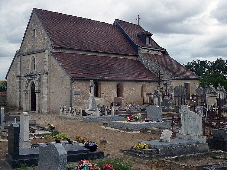 L'église - Tramery