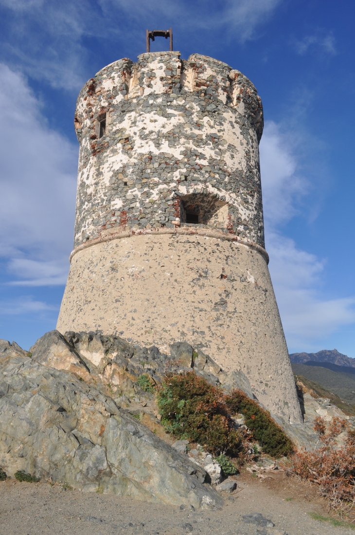 La tour génoise à la pointe de la Parata - Ajaccio