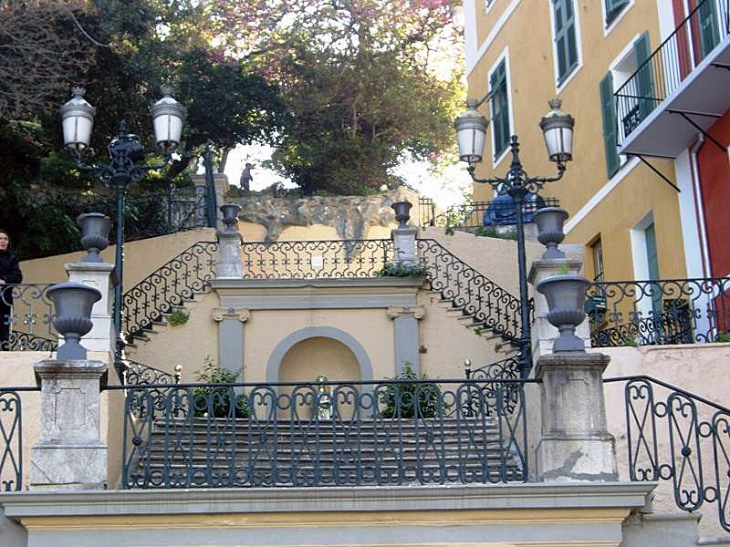 L'escalier du jardin des gouverneurs - Bastia
