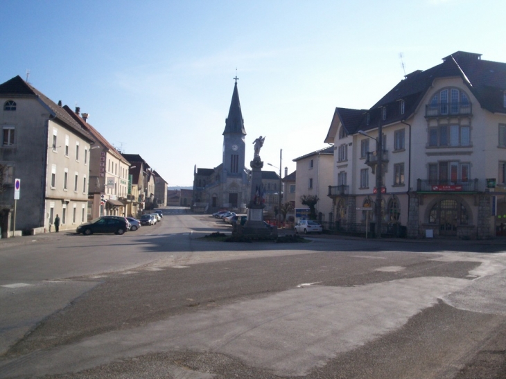 Place de la mairie - Charquemont