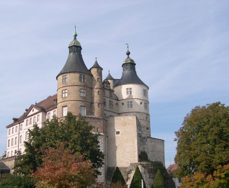 Le château des ducs de Würtemberg  - Montbéliard